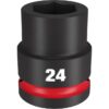 Milwaukee 49-66-6362 SHOCKWAVE Impact Duty 3/4" Drive 24MM Standard Metric 6-Point Socket Milwaukee 49-66-6362 SHOCKWAVE Impact Duty 3/4" Drive 24MM Standard Metric 6-Point Socket