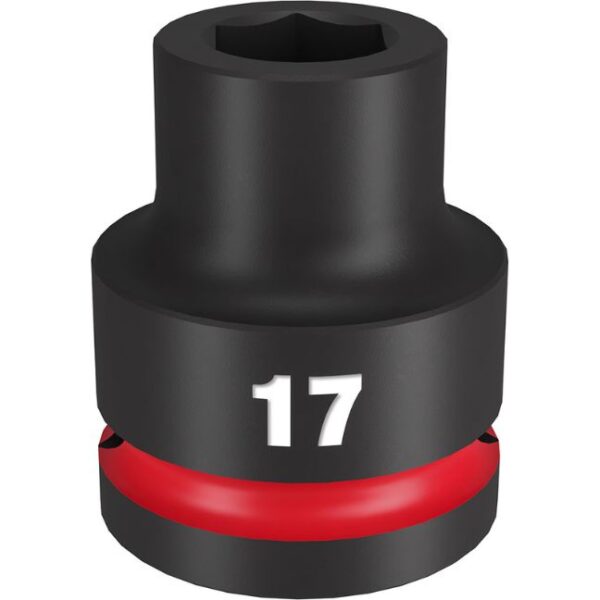 Milwaukee 49-66-6356 SHOCKWAVE Impact Duty 3/4" Drive 17MM Standard Metric 6-Point Socket Milwaukee 49-66-6356 SHOCKWAVE Impact Duty 3/4" Drive 17MM Standard Metric 6-Point Socket