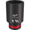 Milwaukee 49-66-6349 SHOCKWAVE Impact Duty 3/4" Drive 1-5/8" Deep SAE 6-Point Socket Milwaukee 49-66-6349 SHOCKWAVE Impact Duty 3/4" Drive 1-5/8" Deep SAE 6-Point Socket