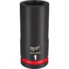 Milwaukee 49-66-6339 SHOCKWAVE Impact Duty 3/4" Drive 1" Deep SAE 6-Point Socket Milwaukee 49-66-6339 SHOCKWAVE Impact Duty 3/4" Drive 1" Deep SAE 6-Point Socket