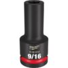 Milwaukee 49-66-6332 SHOCKWAVE Impact Duty 3/4" Drive 9/16" Deep SAE 6-Point Socket Milwaukee 49-66-6332 SHOCKWAVE Impact Duty 3/4" Drive 9/16" Deep SAE 6-Point Socket