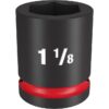 Milwaukee 49-66-6309 SHOCKWAVE Impact Duty 3/4" Drive 1-1/8" Standard SAE 6-Point Socket Milwaukee 49-66-6309 SHOCKWAVE Impact Duty 3/4" Drive 1-1/8" Standard SAE 6-Point Socket