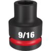 Milwaukee 49-66-6300 SHOCKWAVE Impact Duty 3/4" Drive 9/16" Standard SAE 6-Point Socket Milwaukee 49-66-6300 SHOCKWAVE Impact Duty 3/4" Drive 9/16" Standard SAE 6-Point Socket