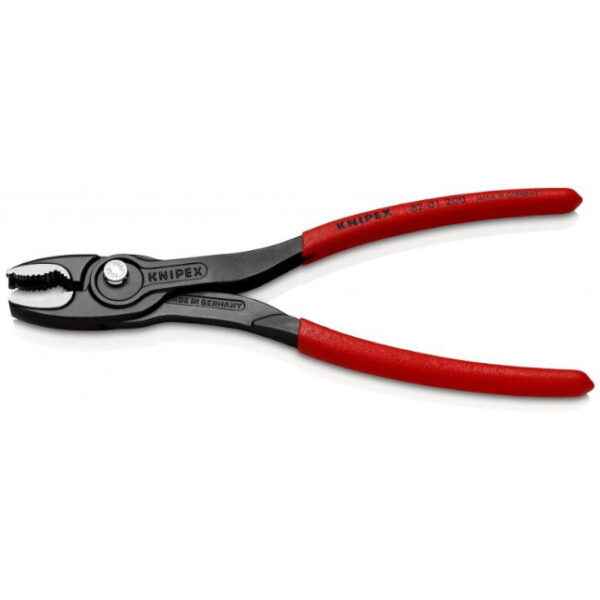 Knipex 8201200 8" (200 mm) Twingrip Slip Joint Pliers - Plastic Grip