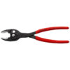 Knipex 8201200 8" (200 mm) Twingrip Slip Joint Pliers - Plastic Grip