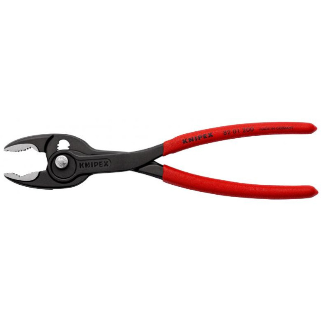 Knipex 8201200 8" (200 mm) Twingrip Slip Joint Pliers Plastic Grip
