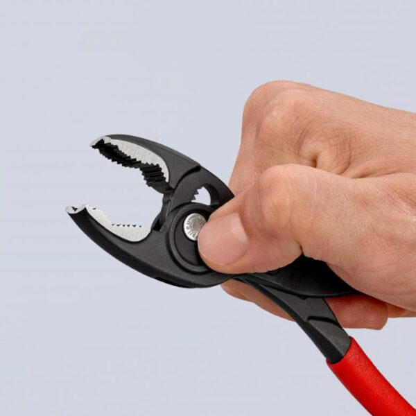 Knipex 8201200 8" (200 mm) Twingrip Slip Joint Pliers - Plastic Grip