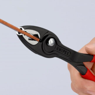 Knipex 8201200 8" (200 mm) Twingrip Slip Joint Pliers - Plastic Grip