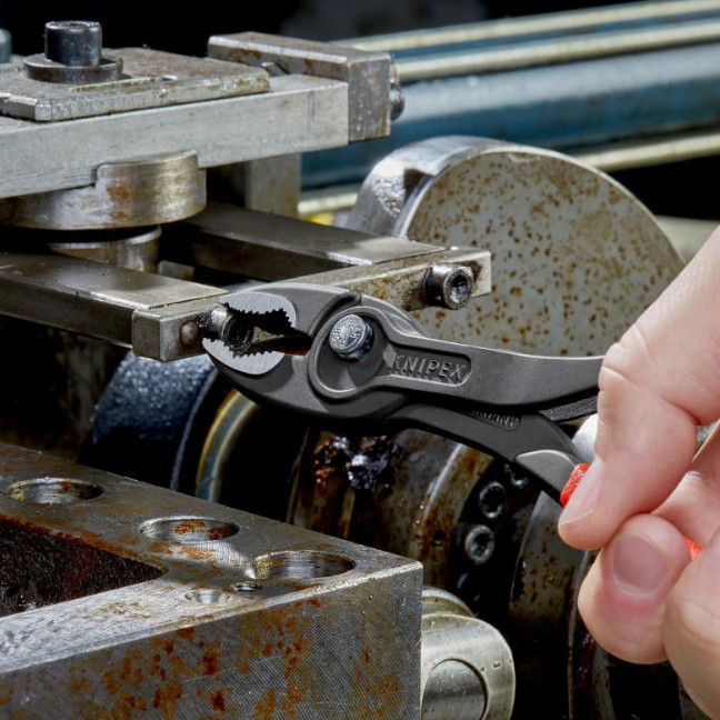 Knipex 8201200 8" (200 mm) Twingrip Slip Joint Pliers Plastic Grip