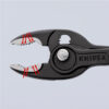 Knipex 8201200 8" (200 mm) Twingrip Slip Joint Pliers - Plastic Grip