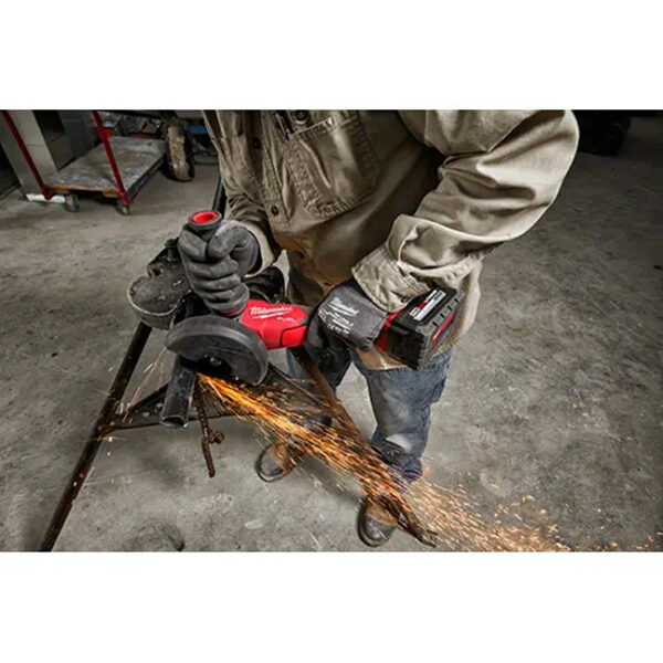 Milwaukee 2883-20 M18 FUEL 4-1/2" - 5" Braking Grinder with ONE-KEY / Slide Switch / Lock-On - Tool Only