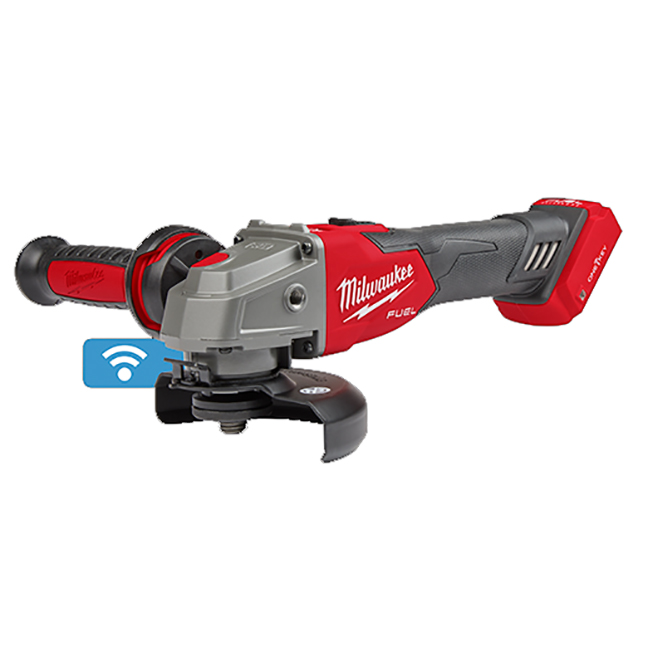 Milwaukee 2883-20 M18 FUEL 4-1/2" / 5" Braking Grinder with ONE-KEY / Slide Switch / Lock-On - tool only