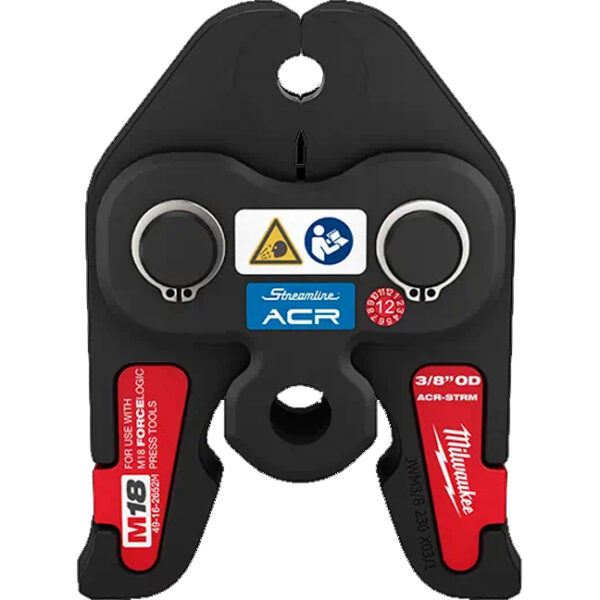 Milwaukee 49-16-2652M Milwaukee 49-16-2652M 3/8" Streamline ACR Press Jaw for M18 FORCE LOGIC Press Tools