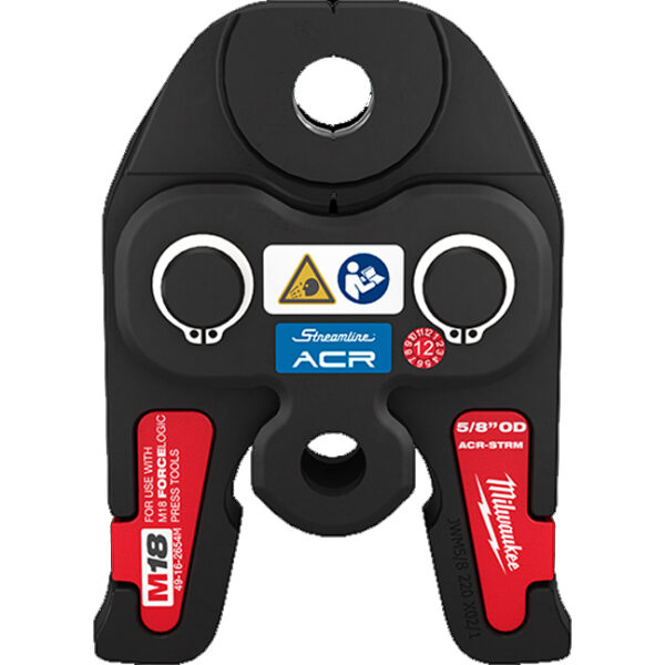 Milwaukee 49-16-2654M Milwaukee 49-16-2654M 5/8" Streamline ACR Press Jaw for M18 FORCE LOGIC Press Tools