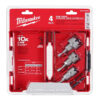 Milwaukee 49-22-8610 One-Piece Carbide Hole Cutter Kit 4-Piece