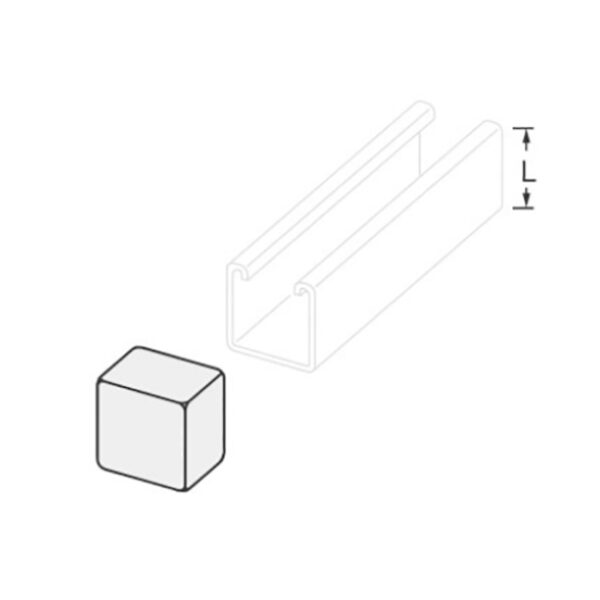 PeakSource S1790 Plastic End Cap