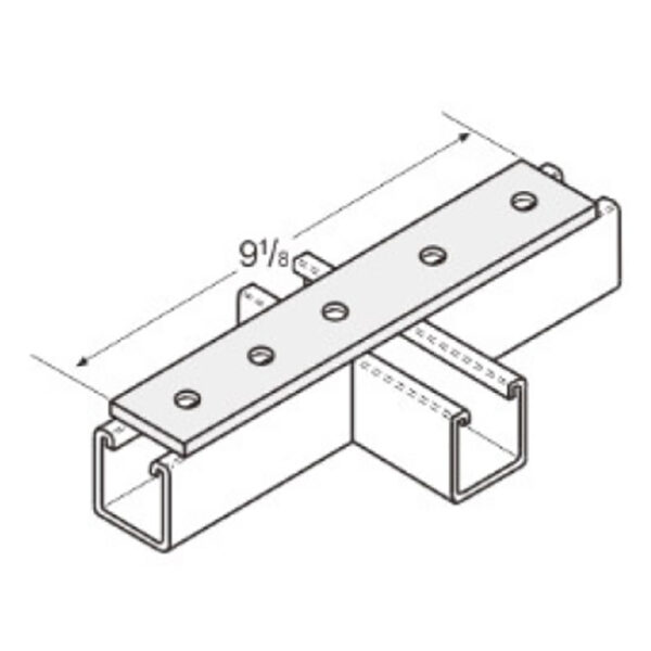 PeakSource S2017 5-Hole Splice Plate