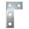 PeakSource S2023 4-Hole Flat Corner Angle Electrogalvanized (EG) Steel