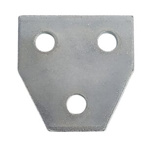 PeakSource S2029 3-Hole Tee Gusset Plate Electrogalvanized (EG) Steel