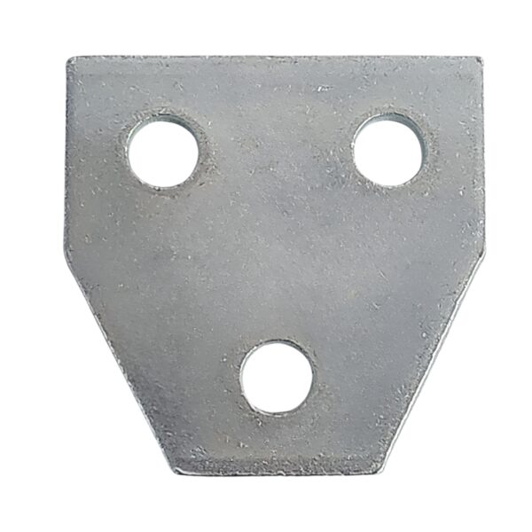 PeakSource S2029 3-Hole Tee Gusset Plate Electrogalvanized (EG) Steel (1) PeakSource S2029 3-Hole Tee Gusset Plate Electrogalvanized (EG) Steel
