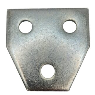 PeakSource S2029 3-Hole Tee Gusset Plate Electrogalvanized (EG) Steel