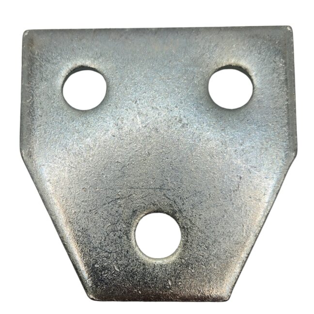 PeakSource S2029 3-Hole Tee Gusset Plate Electrogalvanized (EG) Steel