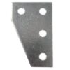 PeakSource S2030 4-Hole Corner Gusset Plate Electrogalvanized (EG) Steel