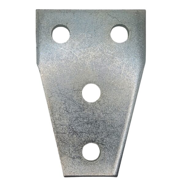 PeakSource S2032 4-Hole Tee Gusset Plate Electrogalvanized (EG) Steel