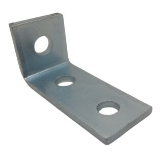 PeakSource S2108 3-Hole Corner Angle EG Steel 1-7/8" x 3-15/16"