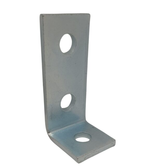 PeakSource S2108 3-Hole Corner Angle EG Steel 1-7/8" x 3-15/16"
