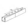 PeakSource 4-Hole Splice Plate
