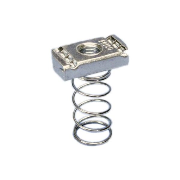 PeakSource SPR00XZ Series Zinc Plated Spring Nut - Regular Length