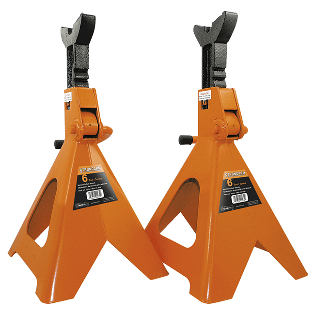 Strongarm 032244 6-Ton Ratcheting Style Jack Stands