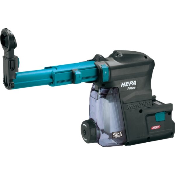 Makita DX12 Dust Extractor Attachment with HEPA Filter Cleaning Mechanism Makita DX12 Dust Extractor Attachment with HEPA Filter Cleaning Mechanism