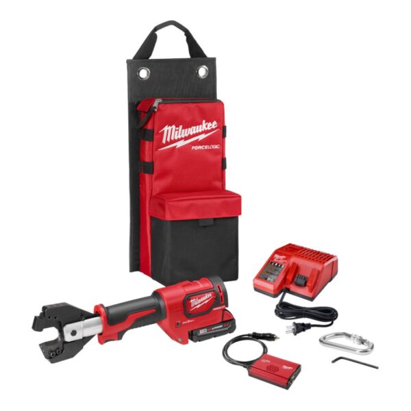 Milwaukee 2672-21S M18 FORCE LOGIC Cable Cutter Kit with 477 ACSR Jaws