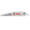 Milwaukee 48-01-7701 WRECKER 6" 7/11TPI Bi-Metal SAWZALL Blade for Nail Embedded Wood, Plastic, Non-Ferrous Metals 100-Pack