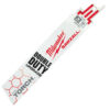 Milwaukee 48-01-7784 TORCH 6" 18TPI Bi-Metal SAWZALL Blade for Metal Cutting 100-Pack
