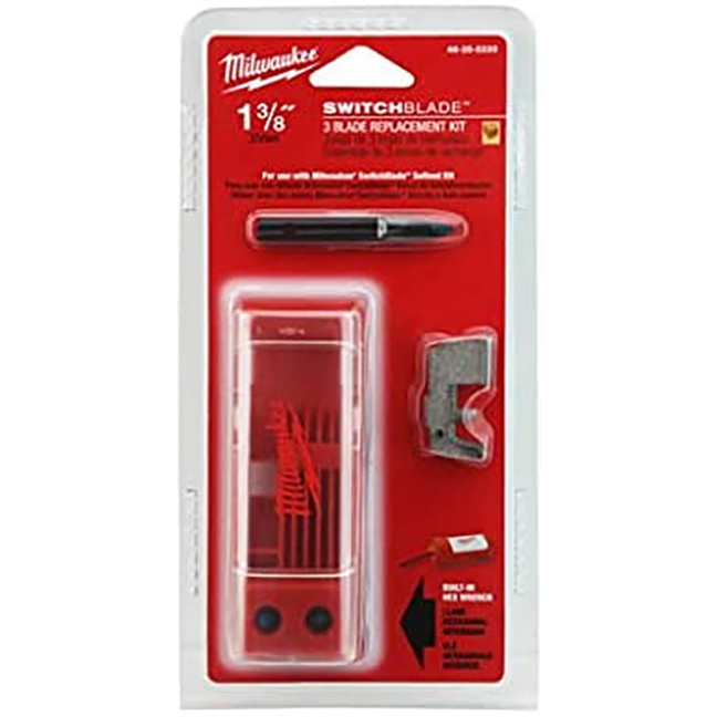 Milwaukee 48-25-5220 1-3/8" SWITCHBLADE™ 3-Blade Replacement Kit