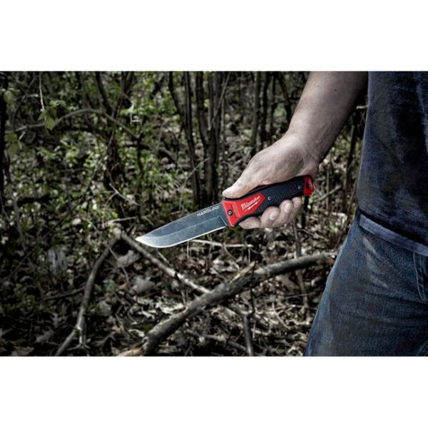 Milwaukee 48-22-1928 5" HARDLINE Fixed Blade Knife Milwaukee 48-22-1928 5" HARDLINE Fixed Blade Knife