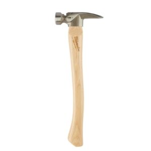 Milwaukee 48-22-9419 19oz Milled Face Hickory Handle Framing Hammer