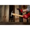 Milwaukee 48-22-9419 19oz Milled Face Hickory Handle Framing Hammer Milwaukee 48-22-9419 19oz Milled Face Hickory Handle Framing Hammer