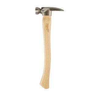 Milwaukee 48-22-9519 19oz Smooth Face Hickory Handle Framing Hammer