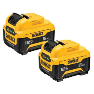 DeWalt DCB126 12V MAX* 5.0AH Battery-2 Pack