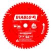 Diablo D0756N 7-14 x 56T Thick Aluminum Cutting Saw Blade Diablo D0756N 7-1/4" x 56T Thick Aluminum Cutting Saw Blade