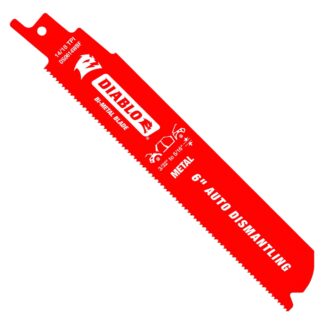 Diablo DS0614WBF25 6" 10/14TPI Bi-Metal Recip Saw Blade for Auto Dismantling 25-Pack