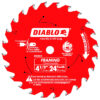 Diablo D0424X 4-1/2" x 24T Framing Saw Blade for Wood