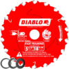 Diablo D053818WMX 5-3/8" x 18T Fast Framing Saw Blade for Wood