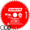 Diablo D053850NMX 5-3/8" x 50T Saw Blade for Medium Aluminum
