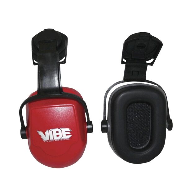 Jackson 20777 H70 Vibe Earmuffs Cap-Mount 25dB NRR - Red