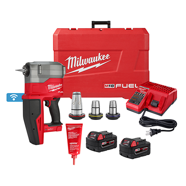 Milwaukee 2932-22XC M18 FUEL 2" ProPEX Expander Kit with ONE-KEY